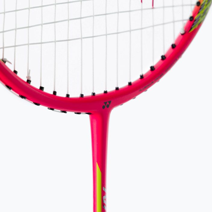 Racchetta da badminton YONEX Nanoflare 100 3U viola/giallo 5