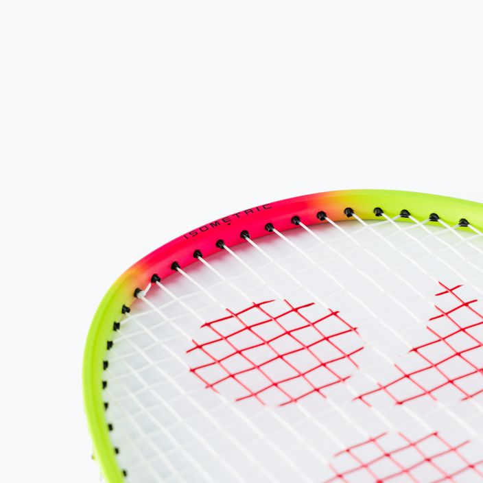Racchetta da badminton YONEX Nanoflare 100 3U viola/giallo 6
