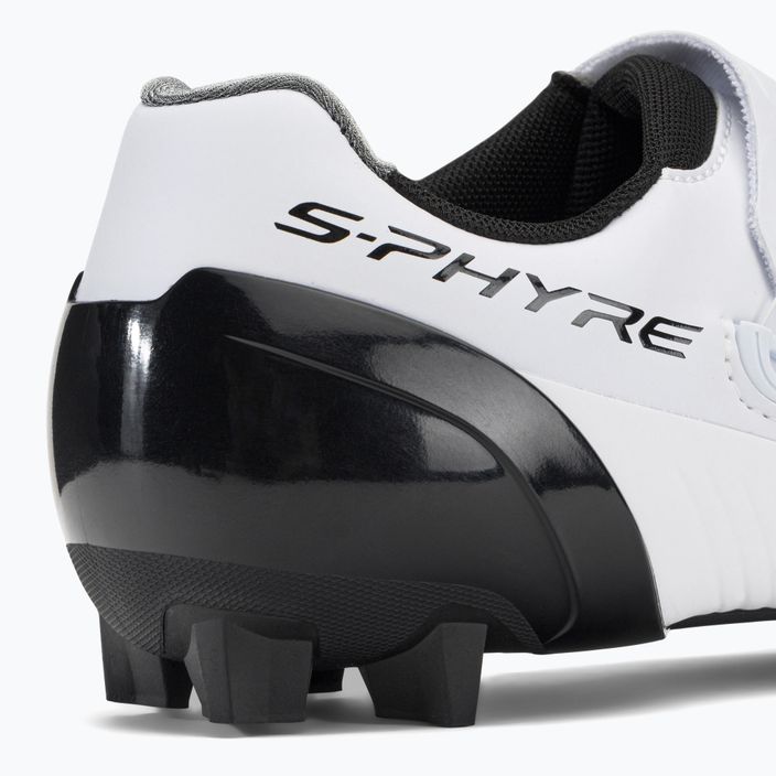 Scarpe da ciclismo MTB da uomo Shimano SH-XC902 bianco 8