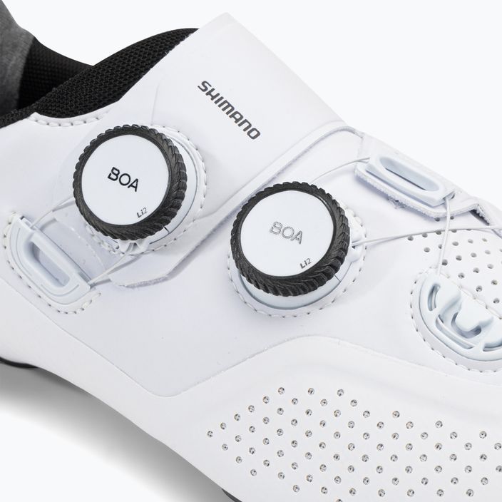 Scarpe da ciclismo MTB da uomo Shimano SH-XC902 bianco 9