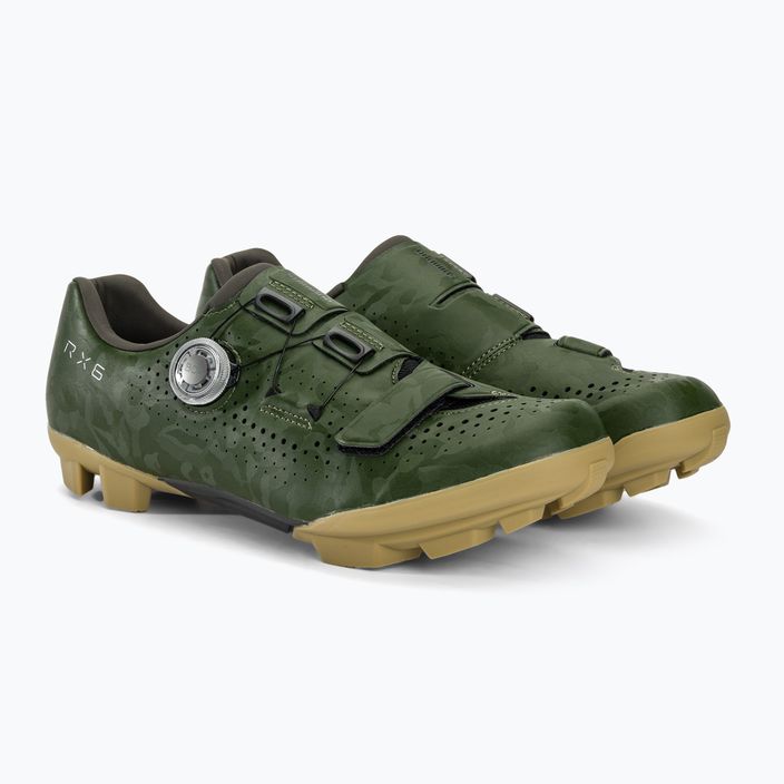 Scarpe da ghiaia Shimano SH-RX600 verde uomo 4