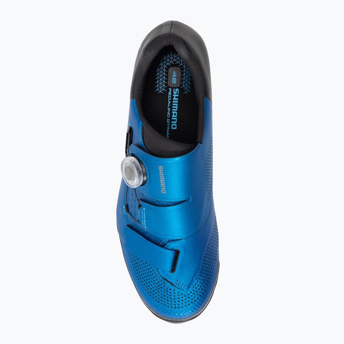 Scarpe da ciclismo MTB da uomo Shimano SH-XC502 blu 6