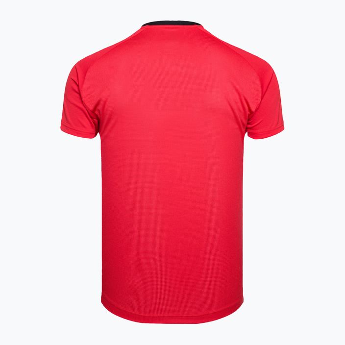 Camicia da tennis da uomo YONEX 10505 girocollo rosso chiaro 2