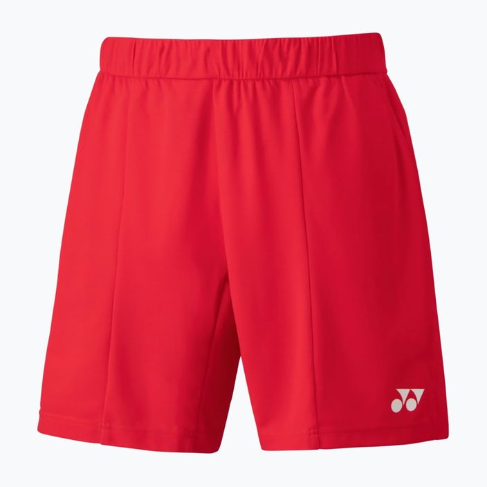 Pantaloncini da tennis da uomo YONEX 15138 Knit clear red