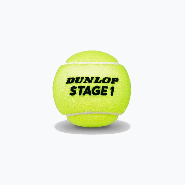 Palline da tennis per bambini Dunlop Stage 1 60 pz. verde 601342 2