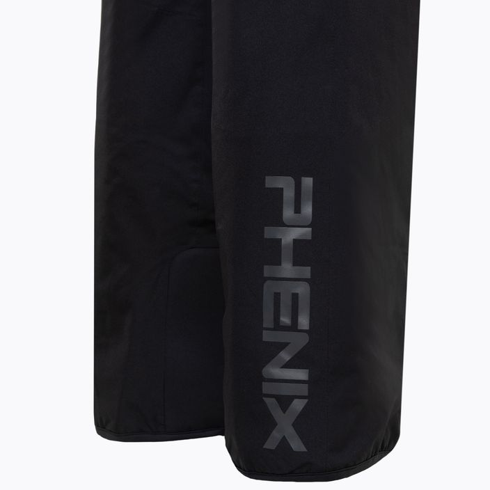 Pantaloni da sci Phenix Blizzard da uomo, nero 5