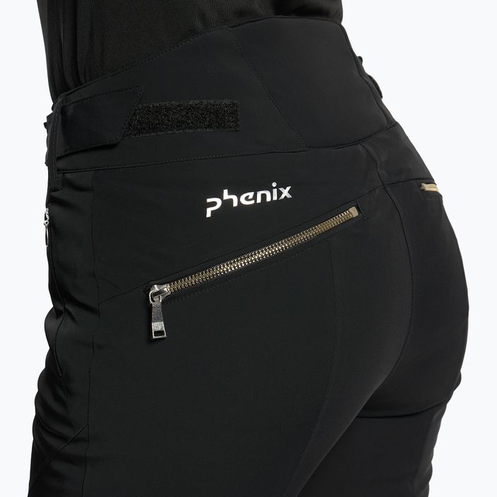 Pantaloni da sci da donna Phenix Opal nero 5