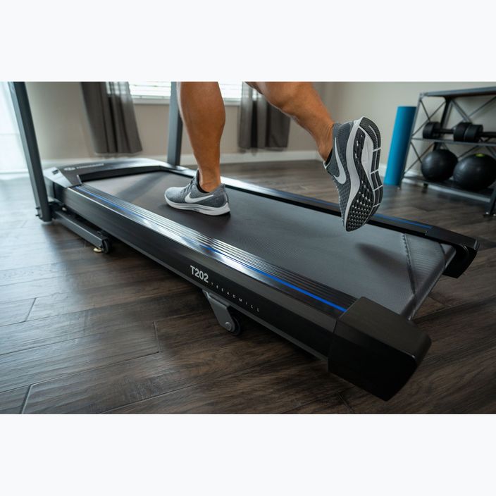 Horizon Fitness T202 tapis roulant elettrico nero 9