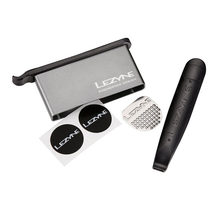 Lezyne Kit di riparazione della leva grigio chiaro 2