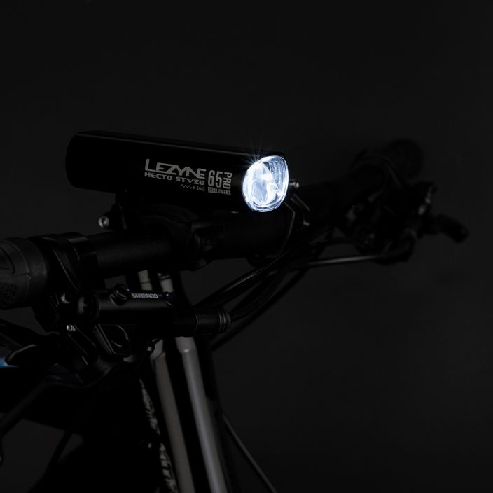 Lezyne Luce anteriore Hecto Drive Stvzo Pro 65 Lux nero lucido per bicicletta 3