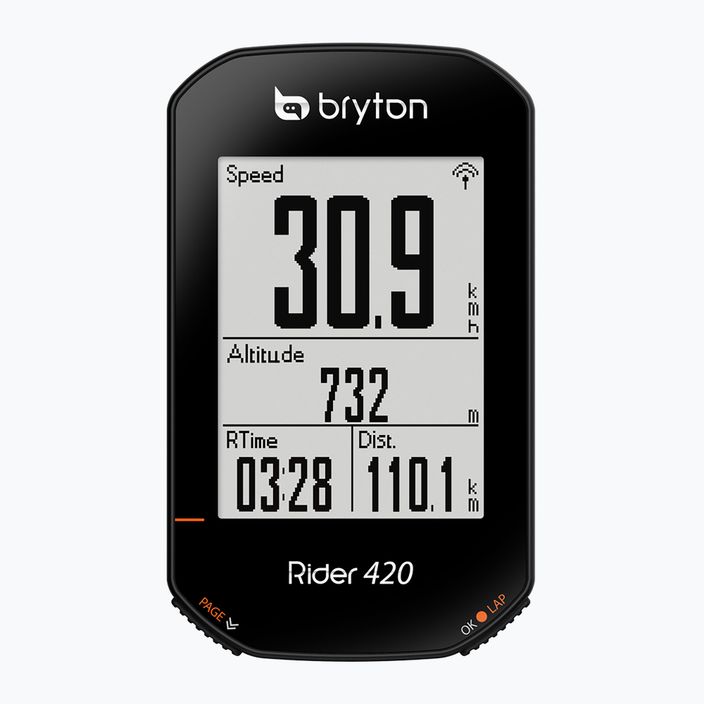 Navigazione in bicicletta Bryton Rider 420T CAD+HRM CC-NB00026 2