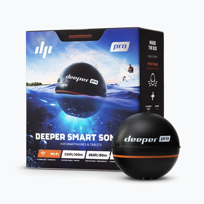 Sonar da pesca Deeper Smart Sonar Pro nero 2