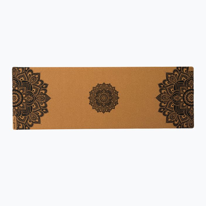 Yoga Design Lab Sughero 3,5 mm mandala nero tappetino yoga 2