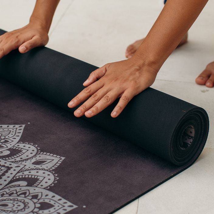 Yoga Design Lab Combo Tappetino yoga 3,5 mm mandala nero 8