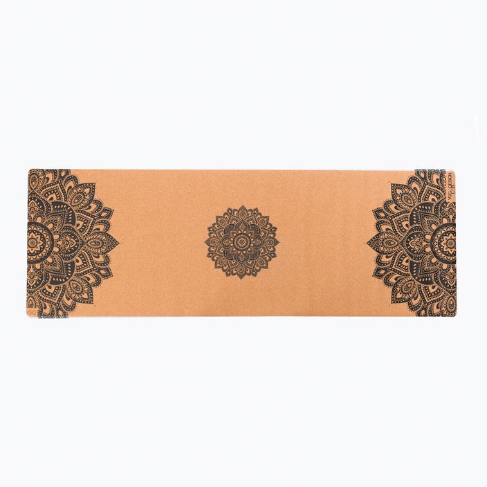Yoga Design Lab Sughero 1,5 mm mandala nero tappetino yoga 2