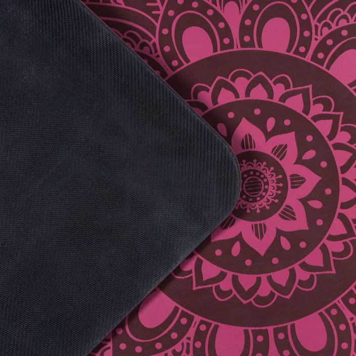 Yoga Design Lab Infinity Tappetino yoga 5 mm mandala bordeaux 4