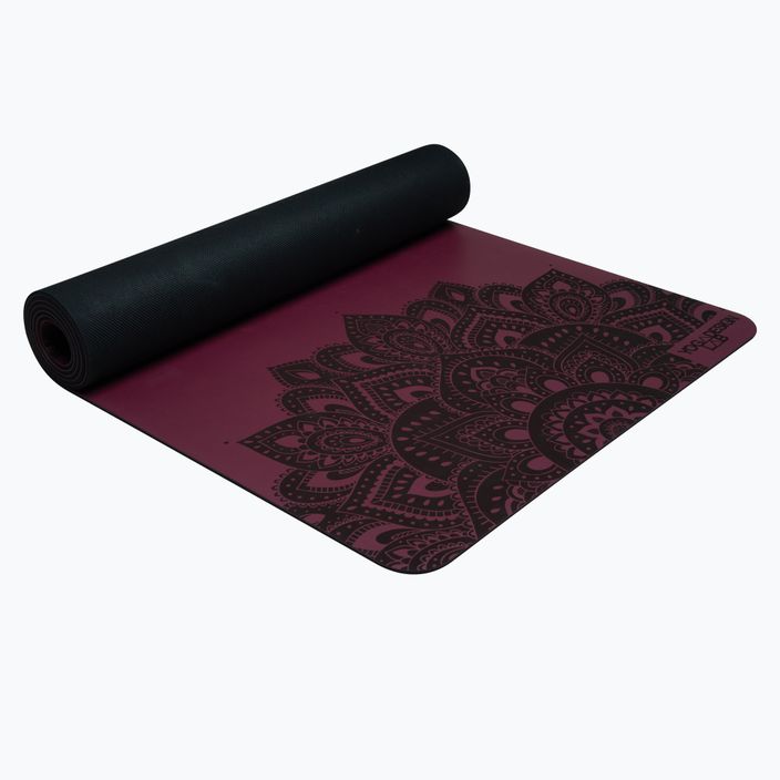 Yoga Design Lab Infinity Tappetino yoga 5 mm mandala bordeaux 7