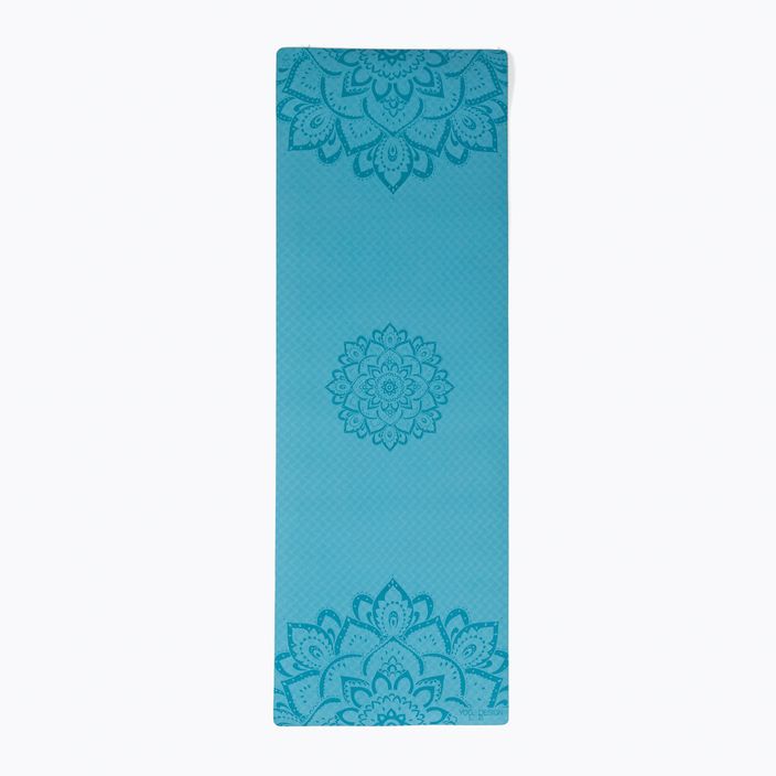 Yoga Design Lab Flow Pure 6 mm mandala aqua yoga mat 2