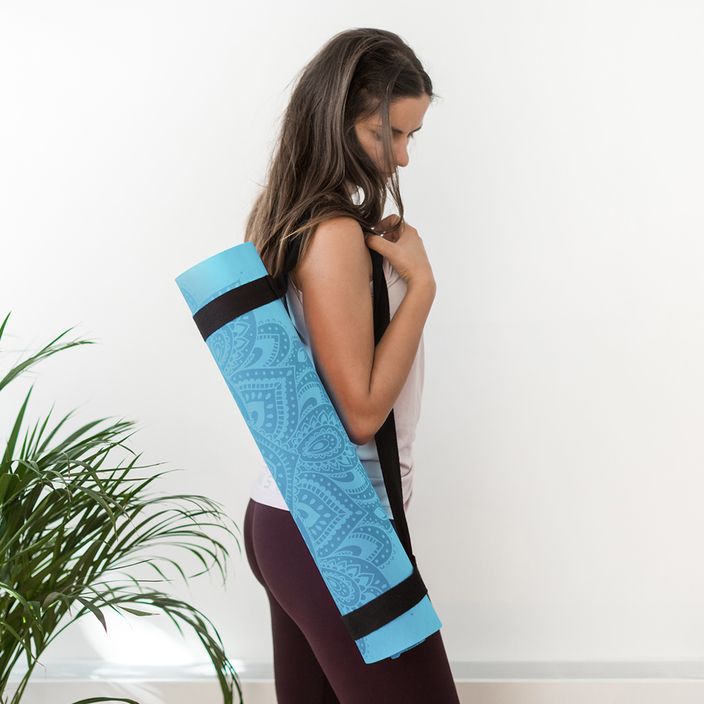 Yoga Design Lab Flow Pure 6 mm mandala aqua yoga mat 9