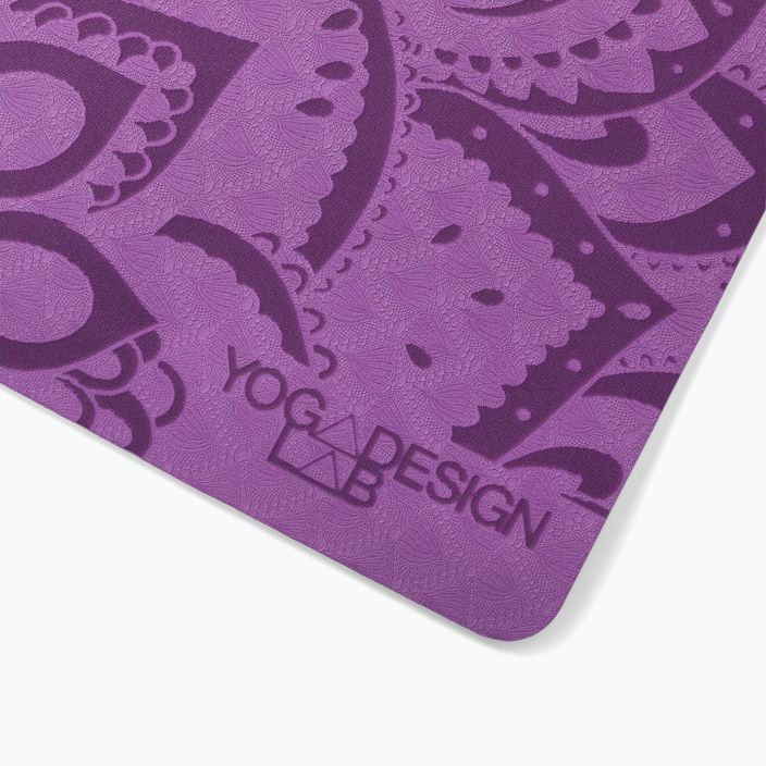 Yoga Design Lab Flow Pure 6 mm mandala lavanda tappetino yoga 3