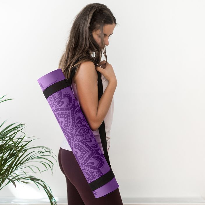 Yoga Design Lab Flow Pure 6 mm mandala lavanda tappetino yoga 9