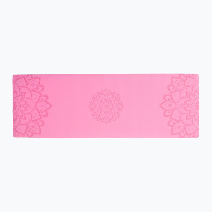 Yoga Design Lab Flow Pure tappetino yoga 6 mm mandala rose 2