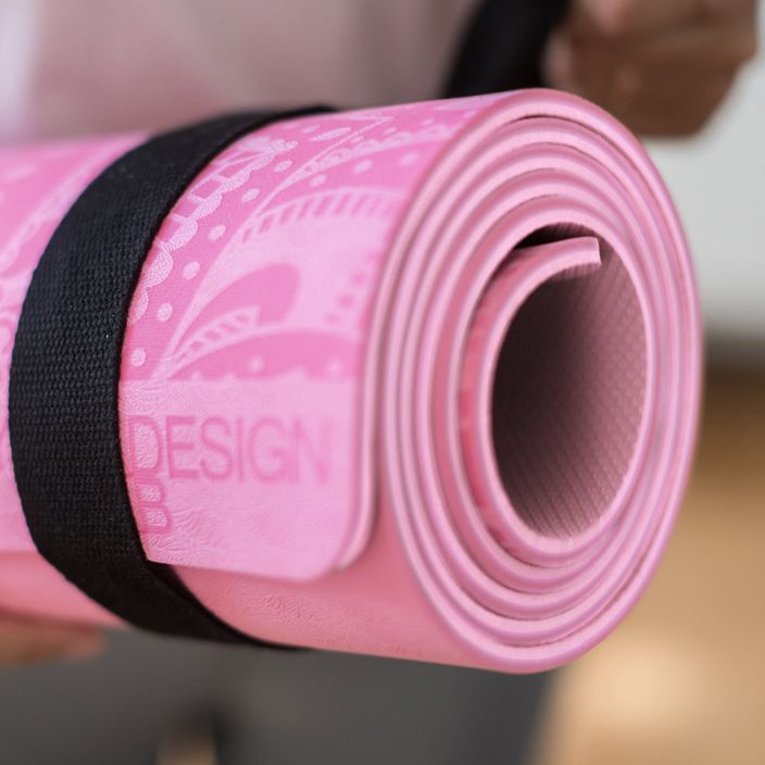 Yoga Design Lab Flow Pure tappetino yoga 6 mm mandala rose 8