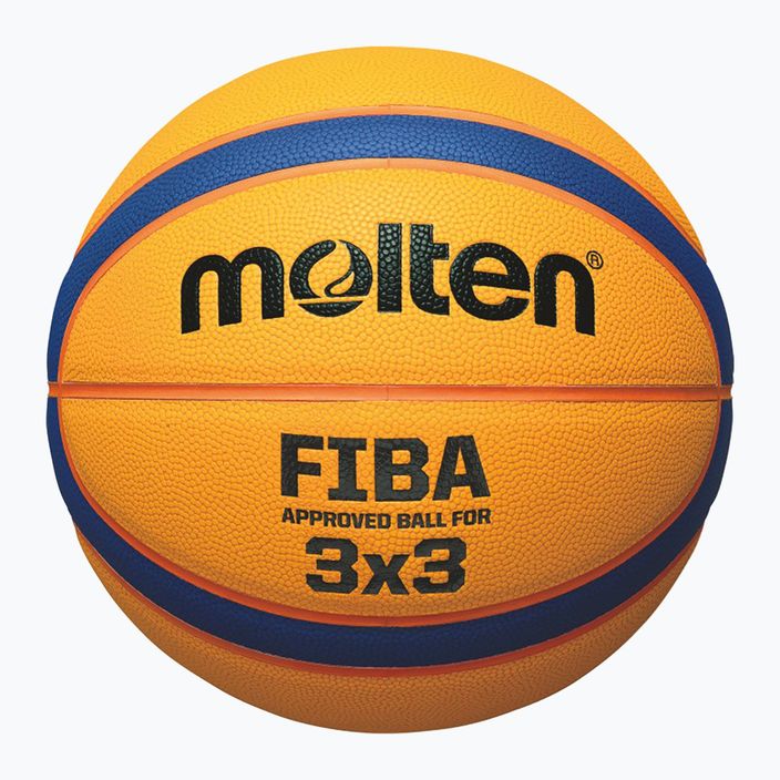 Pallacanestro Molten B33T5000 FIBA 3x3 giallo/blu misura 3