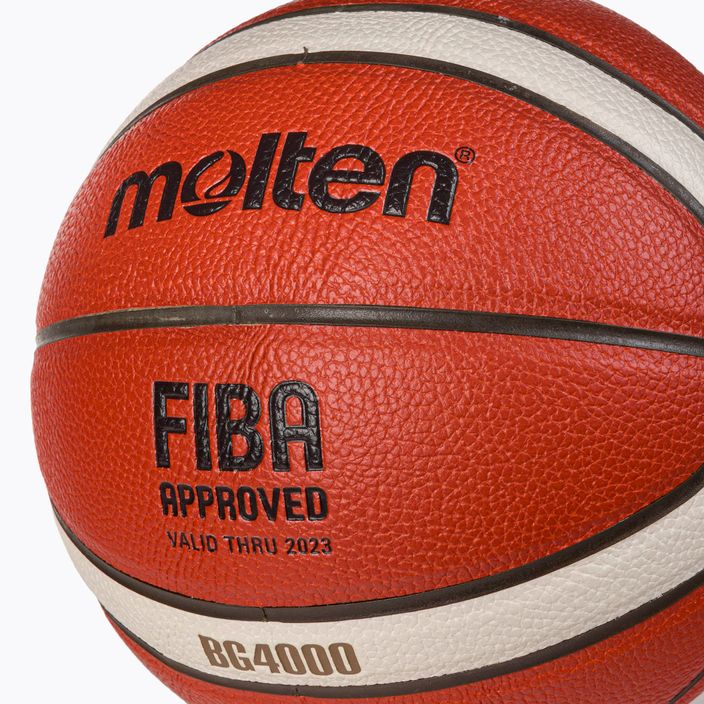 Pallacanestro Molten B7G4000 FIBA arancione taglia 7 3