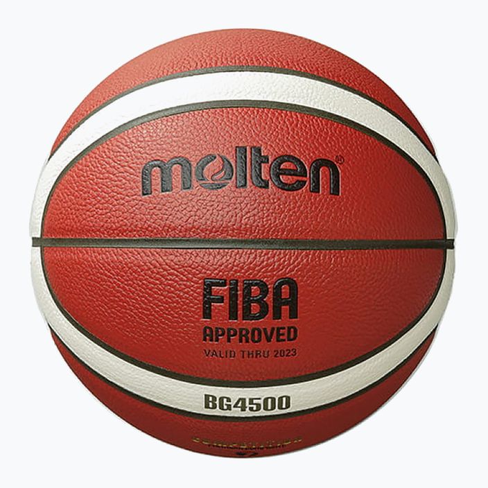 Pallacanestro Molten B6G4500 FIBA arancione taglia 6 5