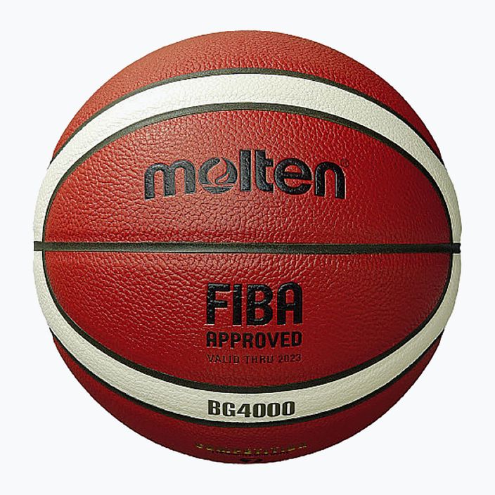 Pallacanestro Molten B6G4000 FIBA arancione misura 6 5