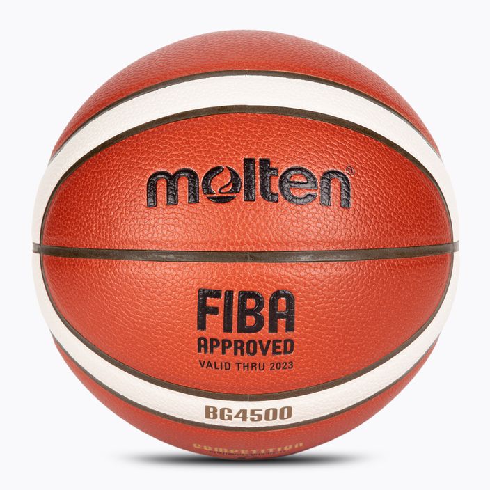 Pallacanestro Molten B7G4500-PL FIBA arancione taglia 7 2