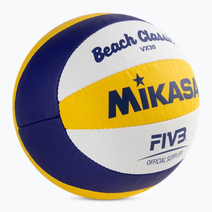 Mikasa VX30 giallo/blu beach volley taglia 5 2