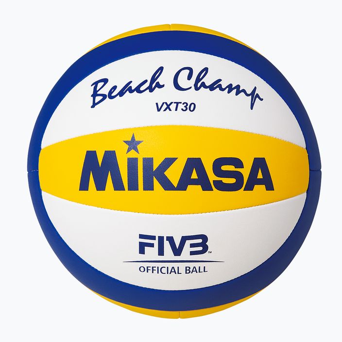 Mikasa VXT30 beach volley giallo/blu misura 5 4