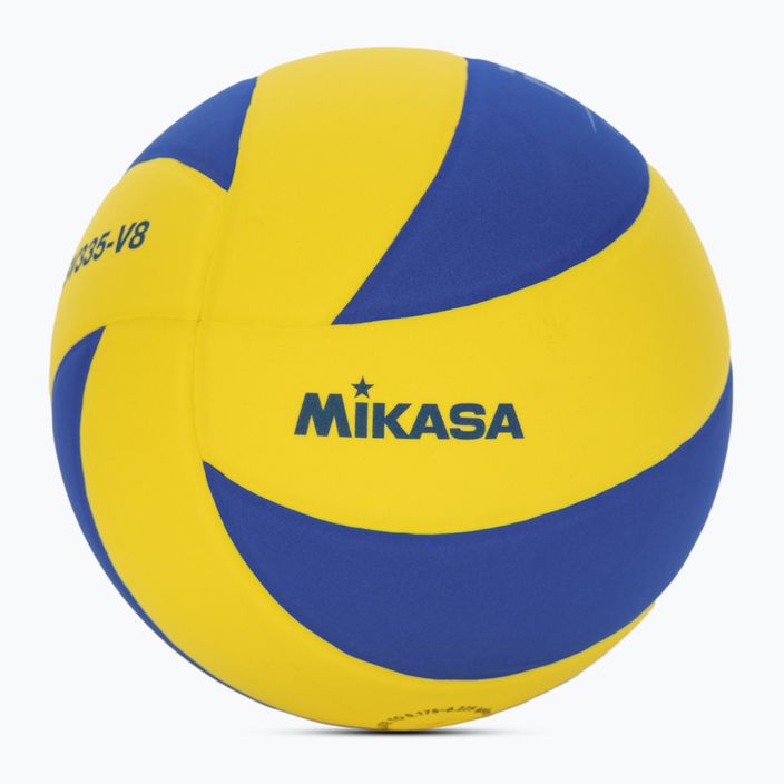 Palla da snow volley Mikasa SV335-V8 giallo/blu taglia 5