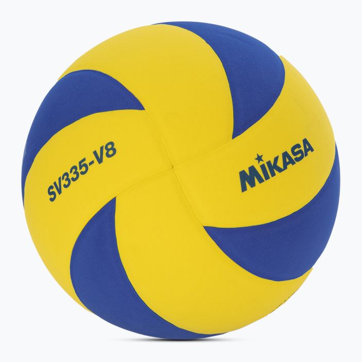 Palla da snow volley Mikasa SV335-V8 giallo/blu taglia 5 2