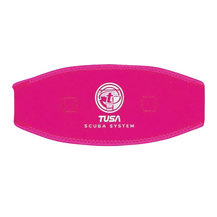 Copricinghia della maschera in neoprene TUSA Cover rosa flash 2