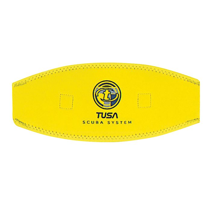 Copricinghia della maschera in neoprene TUSA Cover flash giallo 2