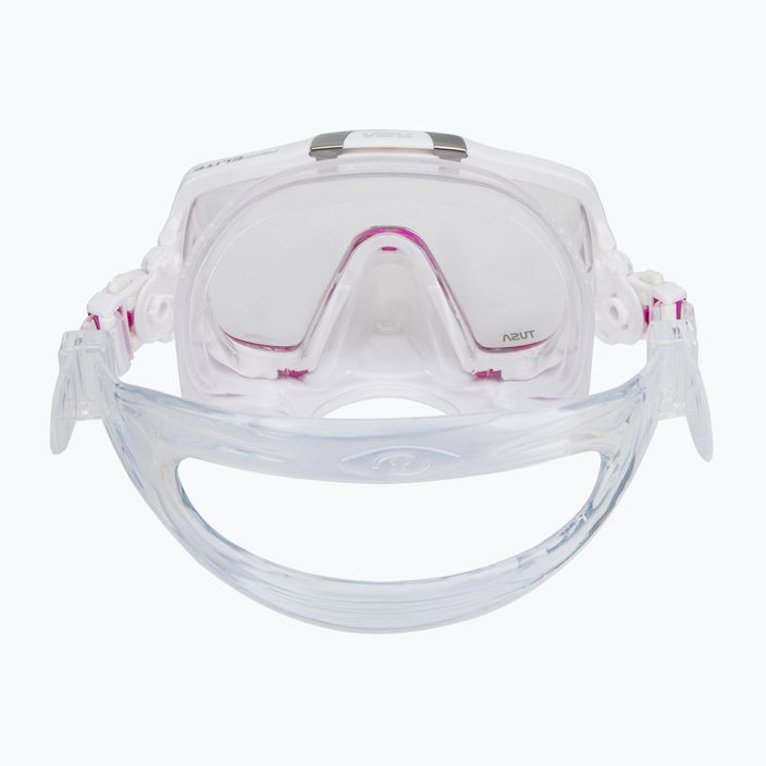 Maschera subacquea TUSA Freedom Elite bianco/rosa 5