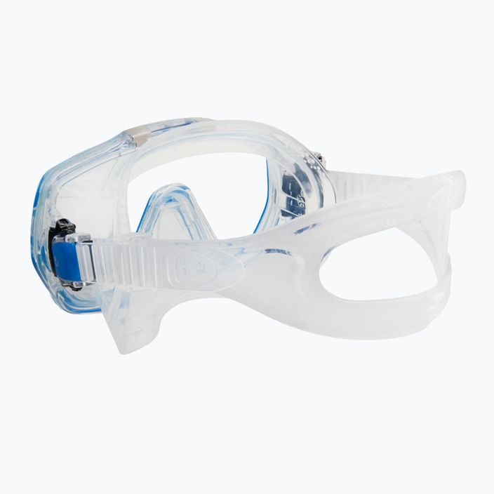 Maschera subacquea TUSA Freedom Elite bianco/blu 3