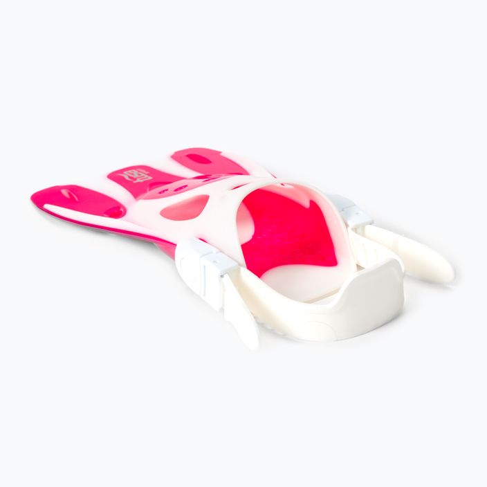TUSA Sportstrap Snorkel Fin rosa/bianco 4