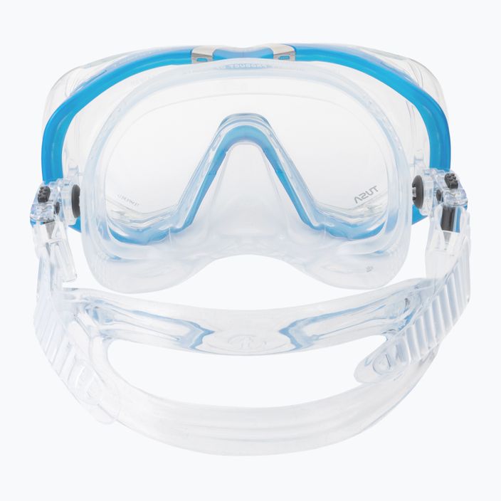 TUSA Tri-Quest FD maschera subacquea bianco/blu 5