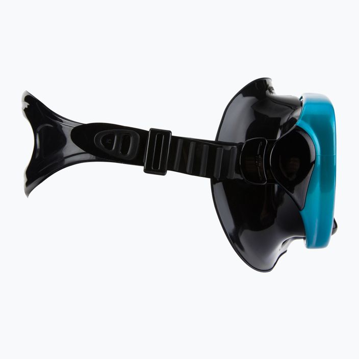 TUSA Sportmask maschera subacquea turchese/nera 3