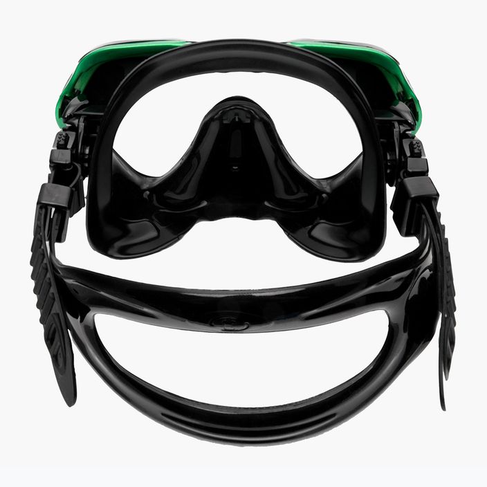 TUSA Paragon S maschera subacquea nera/verde 5