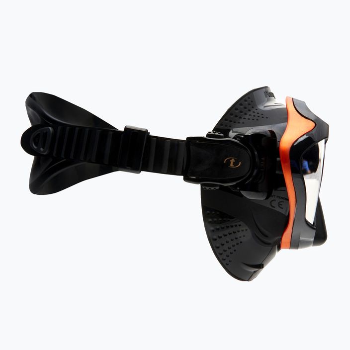 TUSA Paragon S maschera subacquea arancio/nero 3