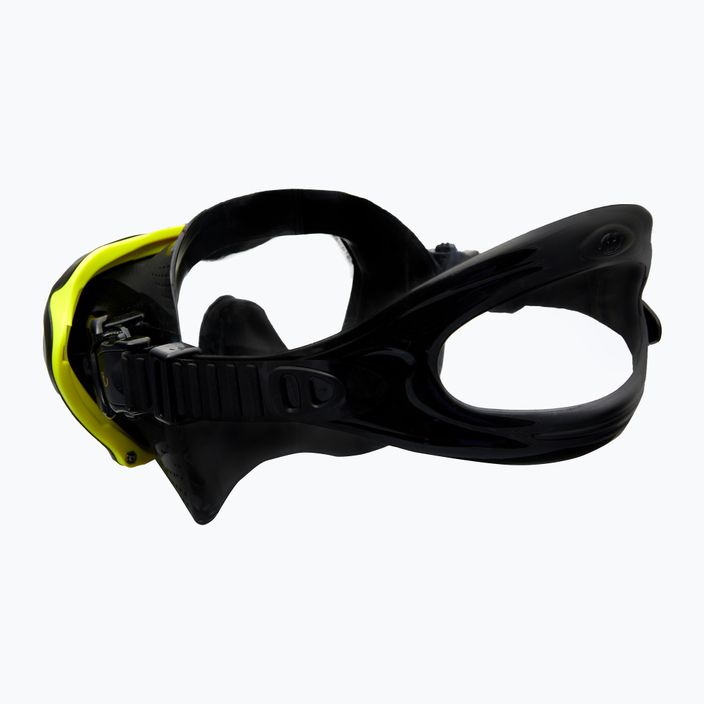 TUSA Paragon S maschera subacquea nera/gialla 4