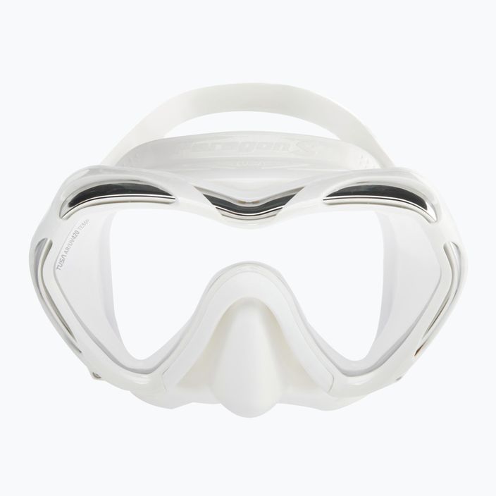 TUSA Paragon S maschera subacquea bianca 2