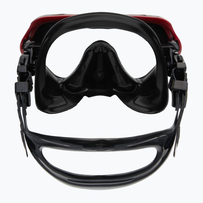 TUSA Paragon S maschera subacquea nera/rossa 5