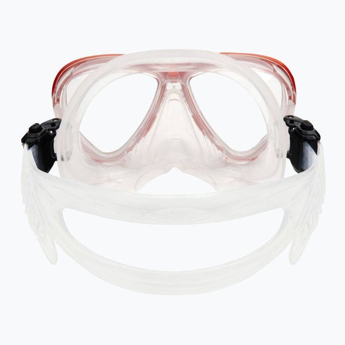 Maschera subacquea TUSA Intega Bianco/Arancione 5