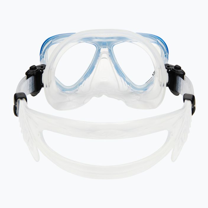 Maschera subacquea TUSA Intega bianco/blu 5